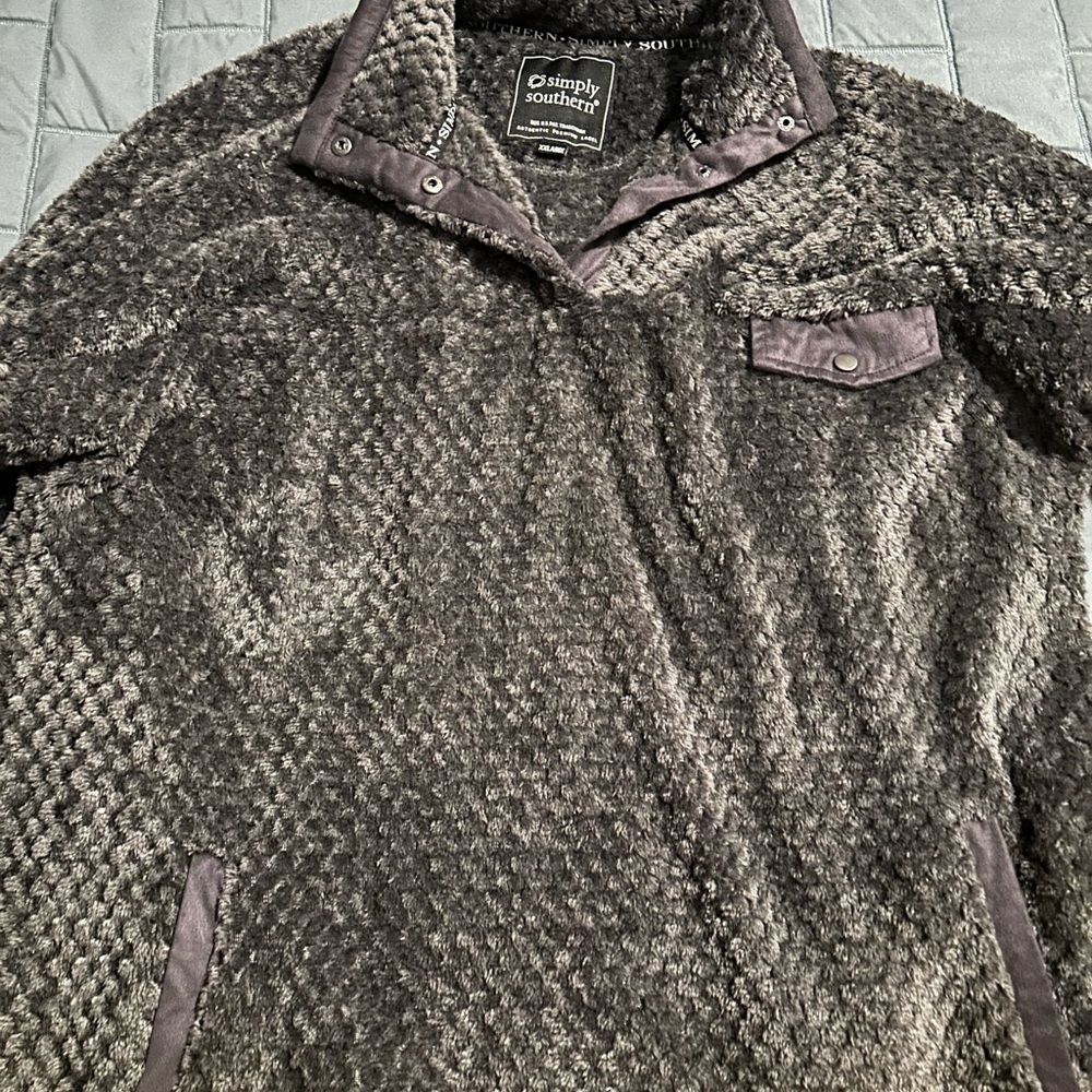 Simply southern fleece pullover